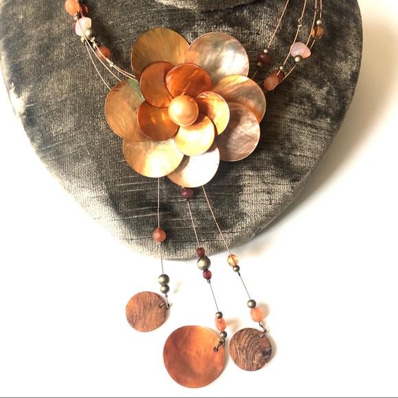 You & I Jewelry Vintage You I Floral Statement Necklace Poshmark